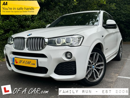 2017 66 BMW X3 3.0D 30D XDrive M Sport Auto 4X4