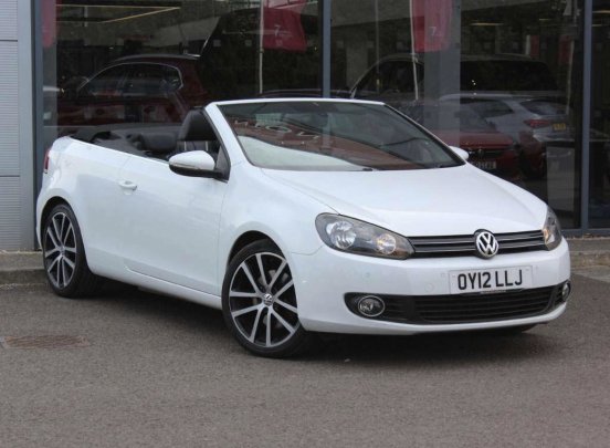 2012 12 VW Golf Cabriolet Convertible