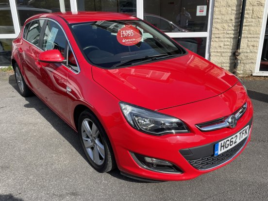 2012 62 Vauxhall Astra Hatchback