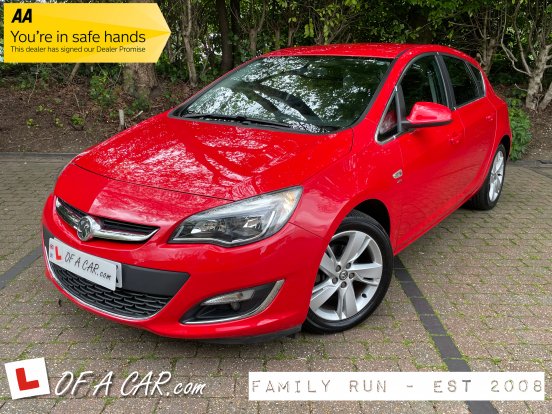 2012 62 Vauxhall Astra Hatchback